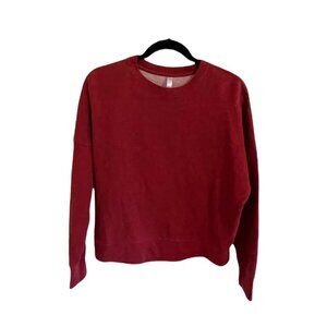 Fabletics Red Crewneck